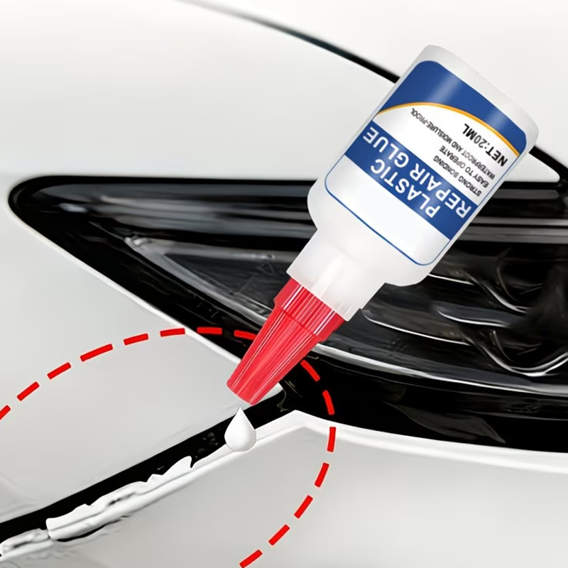 🛡️✨Car Bumper Repair Glue – Strong bond, waterproof & heat resistant