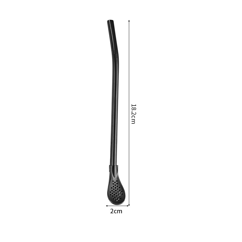 📢📢 Buy 1 Get 1 Free!! ⏰ 2-in-1 Tea Strainer, Tea Spoon, and Straw