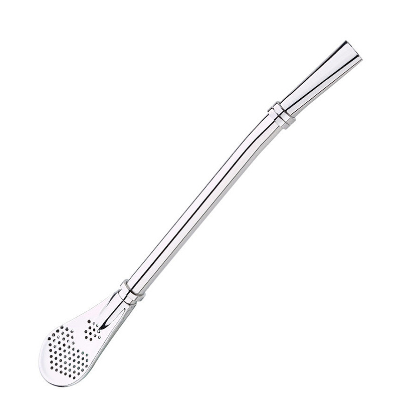 📢📢 Buy 1 Get 1 Free!! ⏰ 2-in-1 Tea Strainer, Tea Spoon, and Straw