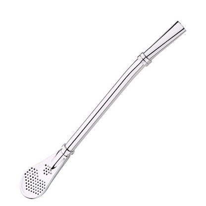 📢📢 Buy 1 Get 1 Free!! ⏰ 2-in-1 Tea Strainer, Tea Spoon, and Straw