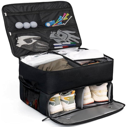 🥳2026 HOT SALE🥳💞50K+ SOLD! 🏌️🧳 50% OFF! Golf Trunk Organizer – large-capacity compartments keep shoes, balls & gear tidy. Durable, easy-carry & perfect for course trips! 🛡️✅