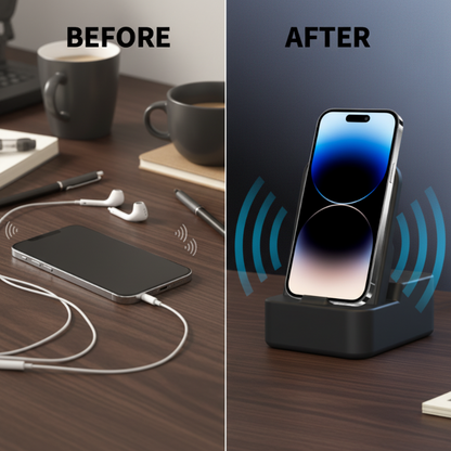Wireless Induction Amplifying Stand