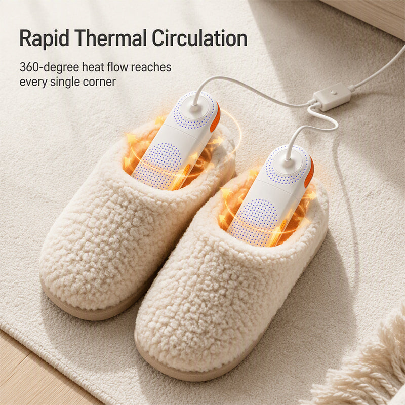 Retractable Electric Shoe Dryer with UV Sterilization