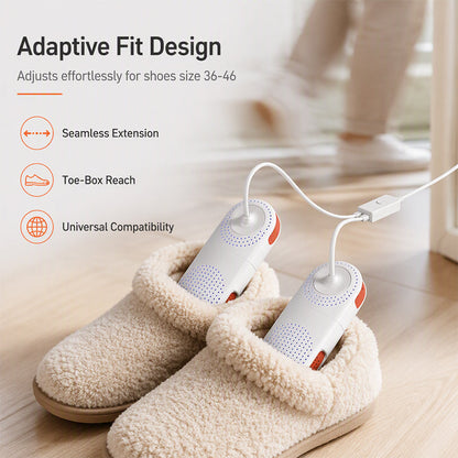 Retractable Electric Shoe Dryer with UV Sterilization
