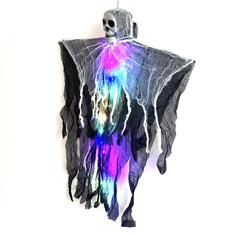 Halloween Hanging Ghost with LED Lights