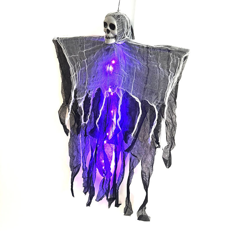 Halloween Hanging Ghost with LED Lights