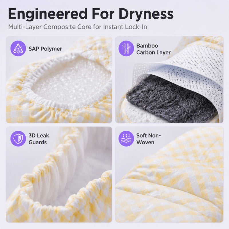 Ultra-Absorbent Breathable Disposable Pet Diapers
