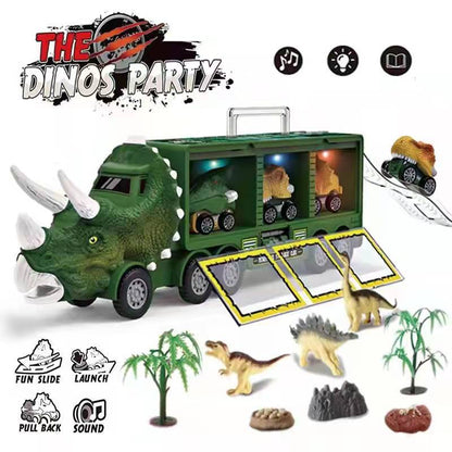 🦖⏰ LIMITED-TIME 50% OFF – Dinosaur Musical Transporter | Transport Dinosaurs, Play, & Discover Music