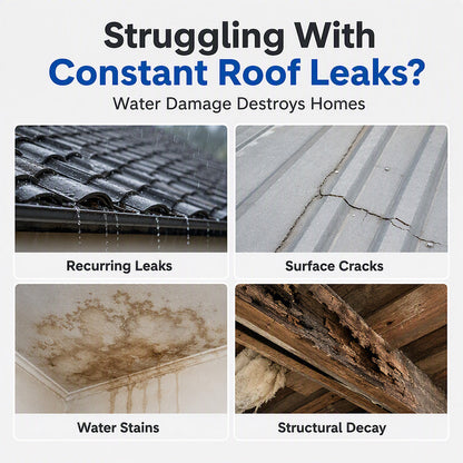 Transparent Roof Waterproof Sealant with Brush