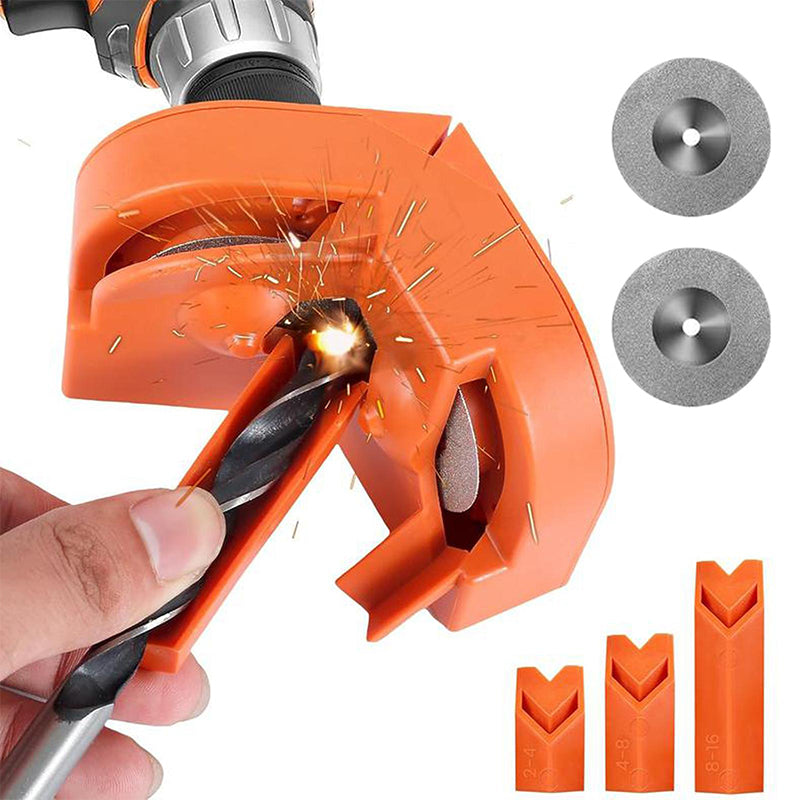 Portable Drill Bit Sharpener Grinding Tool for 2-16mm Bits