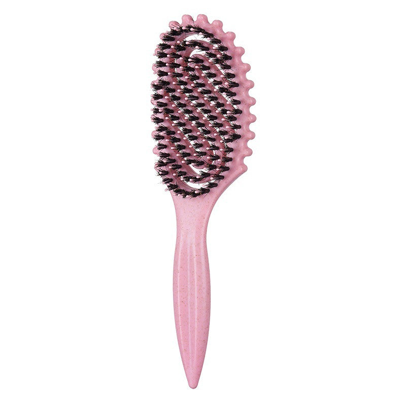 🔥Limited Time Promotion 50% OFF🔥Vented Boar Bristle Brush for Curly Hair