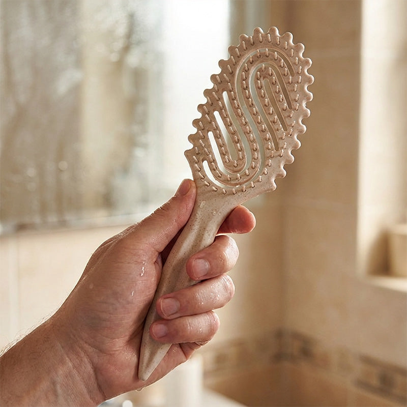 🔥Limited Time Promotion 50% OFF🔥Vented Boar Bristle Brush for Curly Hair