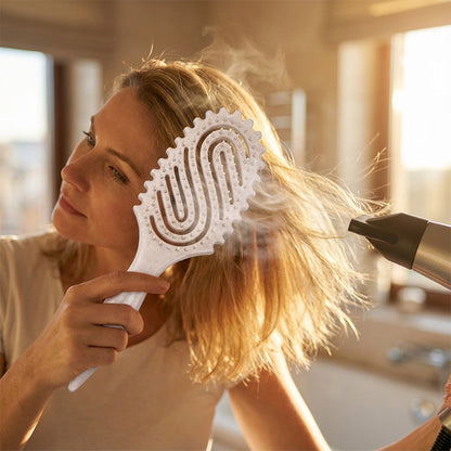 🔥Limited Time Promotion 50% OFF🔥Vented Boar Bristle Brush for Curly Hair