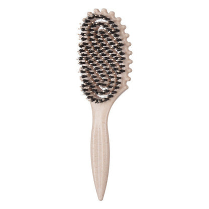🔥Limited Time Promotion 50% OFF🔥Vented Boar Bristle Brush for Curly Hair