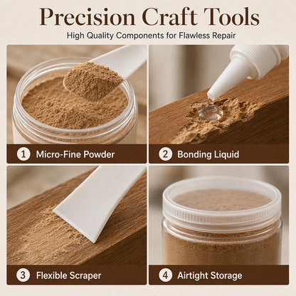 Pet Chewed Wood Door Frame Repair Kit