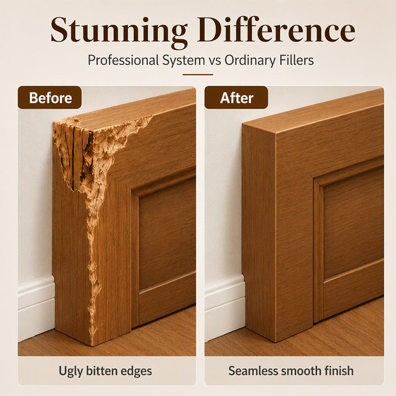 Pet Chewed Wood Door Frame Repair Kit