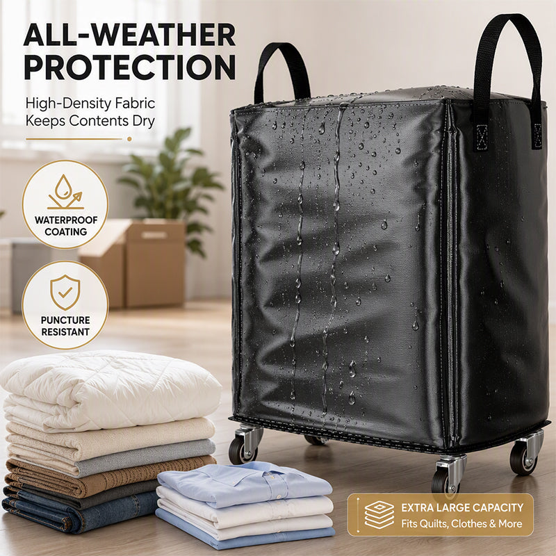 Large Waterproof Moving Bag with Wheels