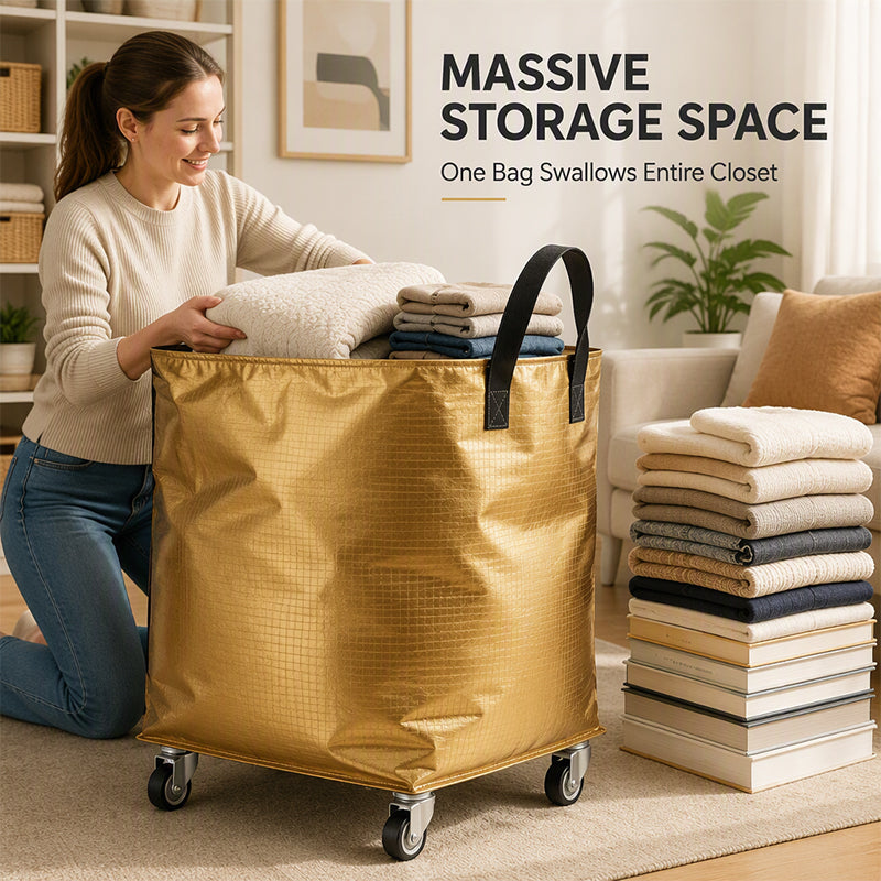Large Waterproof Moving Bag with Wheels