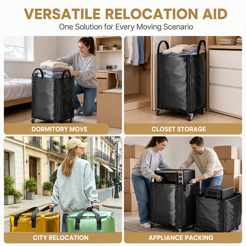 Large Waterproof Moving Bag with Wheels