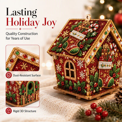 🎉 2026 Sale — Over 12,000 Sold!🎄 DIY 3D Pearl Christmas Art Kit‑Handmade Holiday Decoration Craft ✨