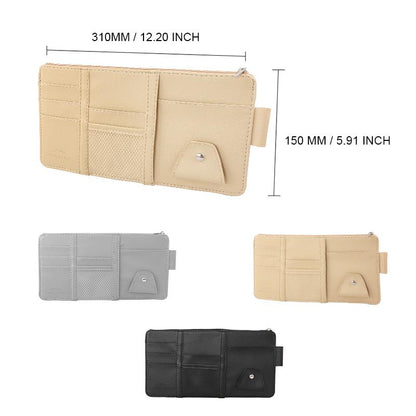 All-in-One Car Sun Visor Organizer