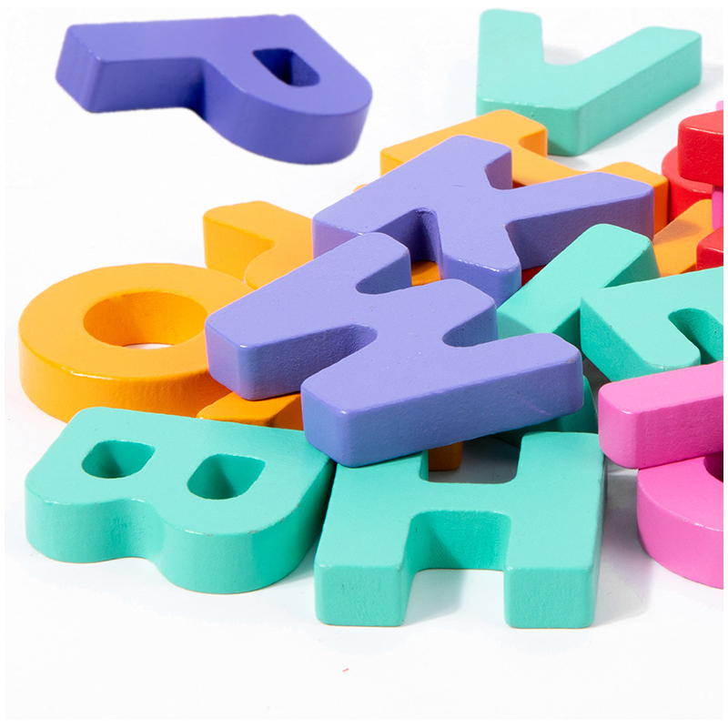 🔤 26-Piece Wooden Letter & Animal Matching Toy – Hands-On Alphabet Mastery, Vibrant Animal Illustrations & Child-Safe Design – Learning Made Fun ✨
