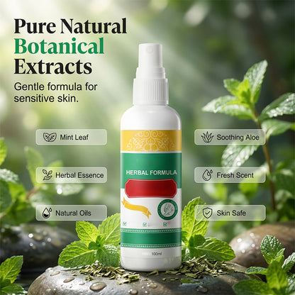 Refreshing Foot Care Spray with Herbal Formula