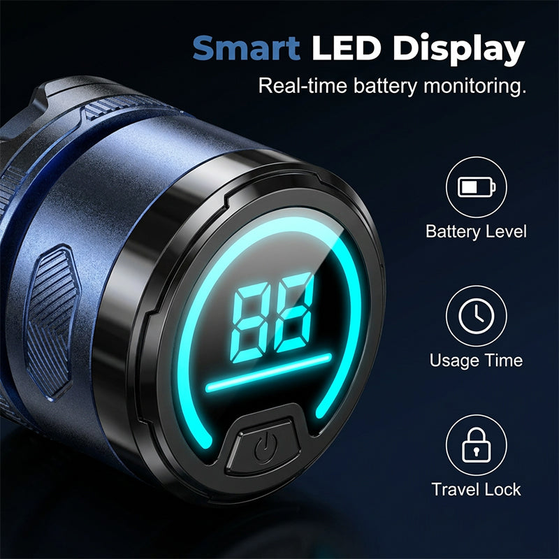 6-Blade Electric Head Shaver for Bald Men