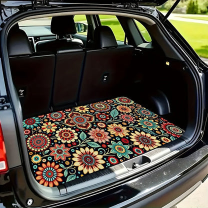 🚗 Universal Car Trunk Mat with Non-Slip Backing
