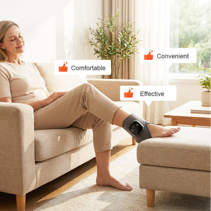Portable Ankle Massager with Heat & Vibration