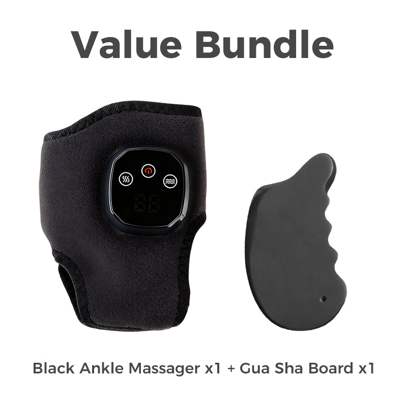 Portable Ankle Massager with Heat & Vibration