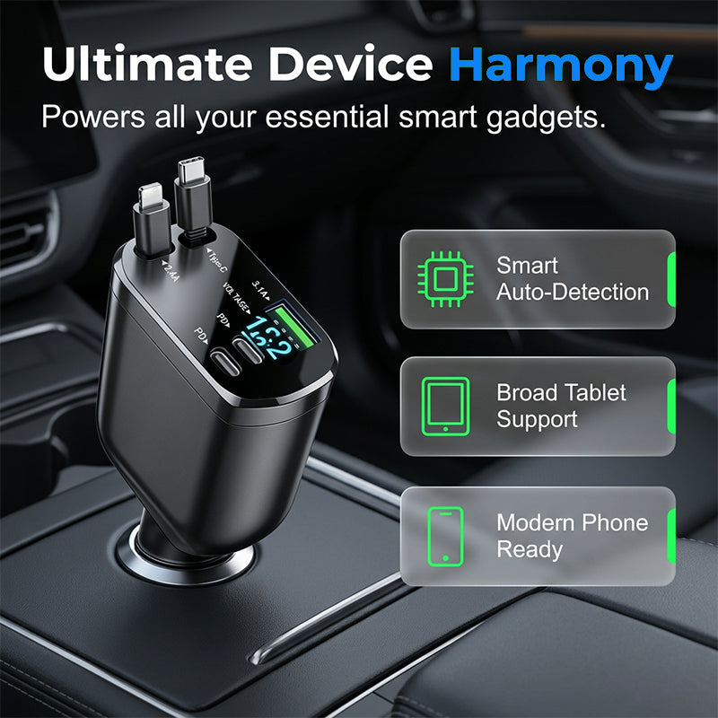 120W Super Fast Car Charger