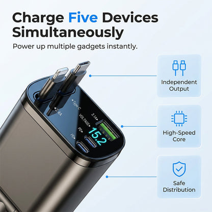 120W Super Fast Car Charger
