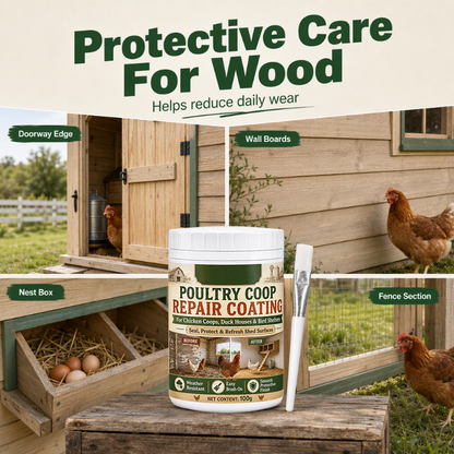 Waterproof Poultry Coop Repair Coating