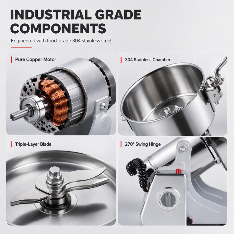 ⏰High-Speed Ultra-Fine Electric Grinder, Portable Multi-purpose Grinding Tool for Polishing, Cutting & Engraving⚙️