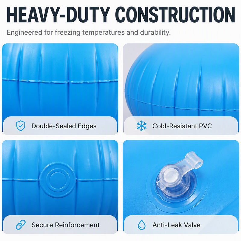 Round Inflatable Pool Winterizing Air Pillow
