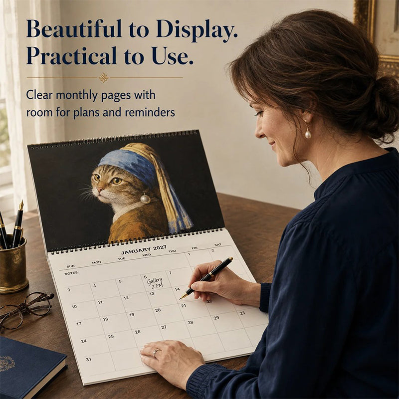 ⏳Limited-time 50% off🐱📅2027 Funny Cat Meme Calendar