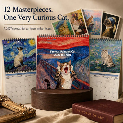 ⏳Limited-time 50% off🐱📅2027 Funny Cat Meme Calendar