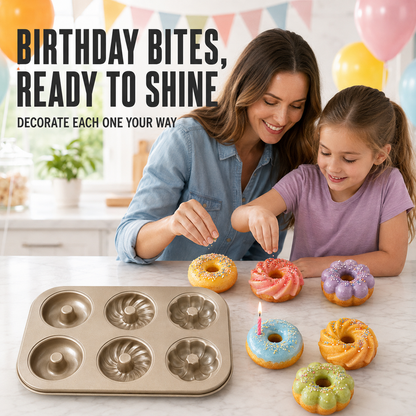 Multi-Cavity Non-Stick Mini Bundt Cake Pan