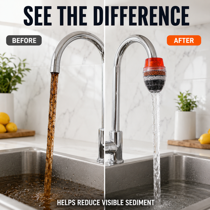 🥳 Hot Seller 🥳💞 Over 10,000 units sold! Water Purifier—5-stage filtration, splash-proof design, easy installation. Enjoy cleaner water—buy now! ✅