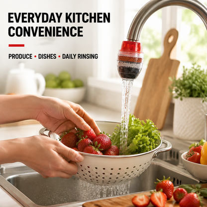 🥳 Hot Seller 🥳💞 Over 10,000 units sold! Water Purifier—5-stage filtration, splash-proof design, easy installation. Enjoy cleaner water—buy now! ✅