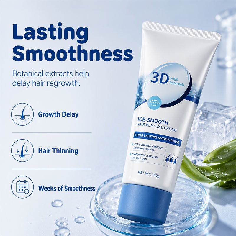 🌿✨ Gentle Hair Removal Cream – 50% OFF! Aloe vera & centella formula, pain-free full-body use – smooth, soft skin at home. 💖