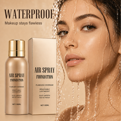 💦Waterproof Flawless Air Spray Foundation｜Long‑Lasting Airbrush Makeup, Sweat‑Proof Buildable Coverage ✨