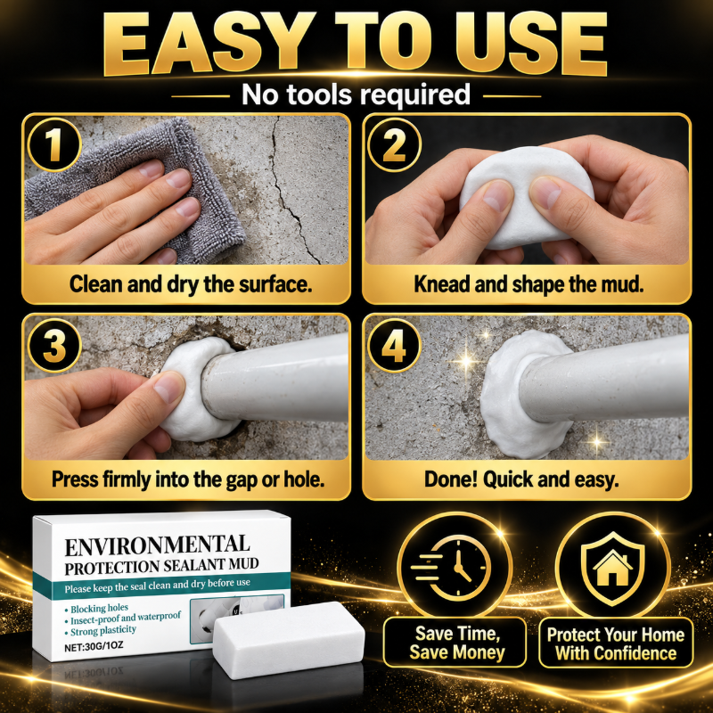 Multi-Purpose Waterproof Sealant Mud