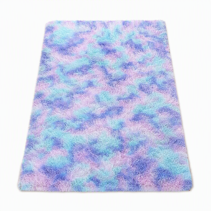 🛋️ Save 50%! 🧶 Plush Shaggy Area Rug – Tie‑dye gradient & ultra‑soft ✨