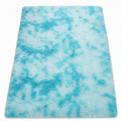 🛋️ Save 50%! 🧶 Plush Shaggy Area Rug – Tie‑dye gradient & ultra‑soft ✨