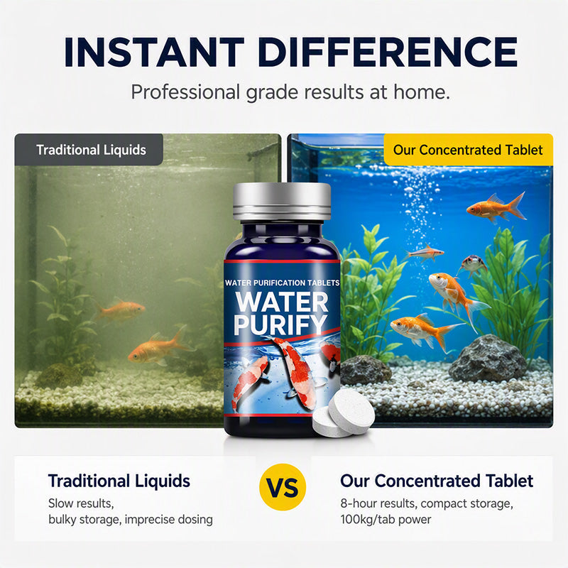 Professional Aquarium Water Purification Tablets