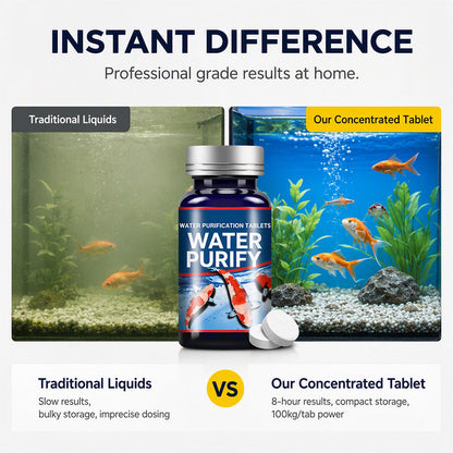 Professional Aquarium Water Purification Tablets
