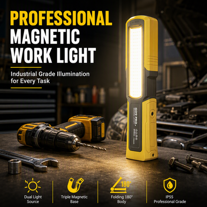 Rechargeable Magnetic LED Work Light