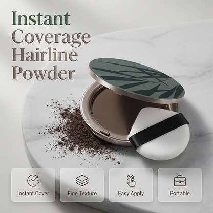 🔥 Hot Seller 💇 Hair Care Must-Have: Gray Hair Concealer Powder—Quickly corrects hair color and hides gray hair—A thickening powder specially designed for fine, limp hair